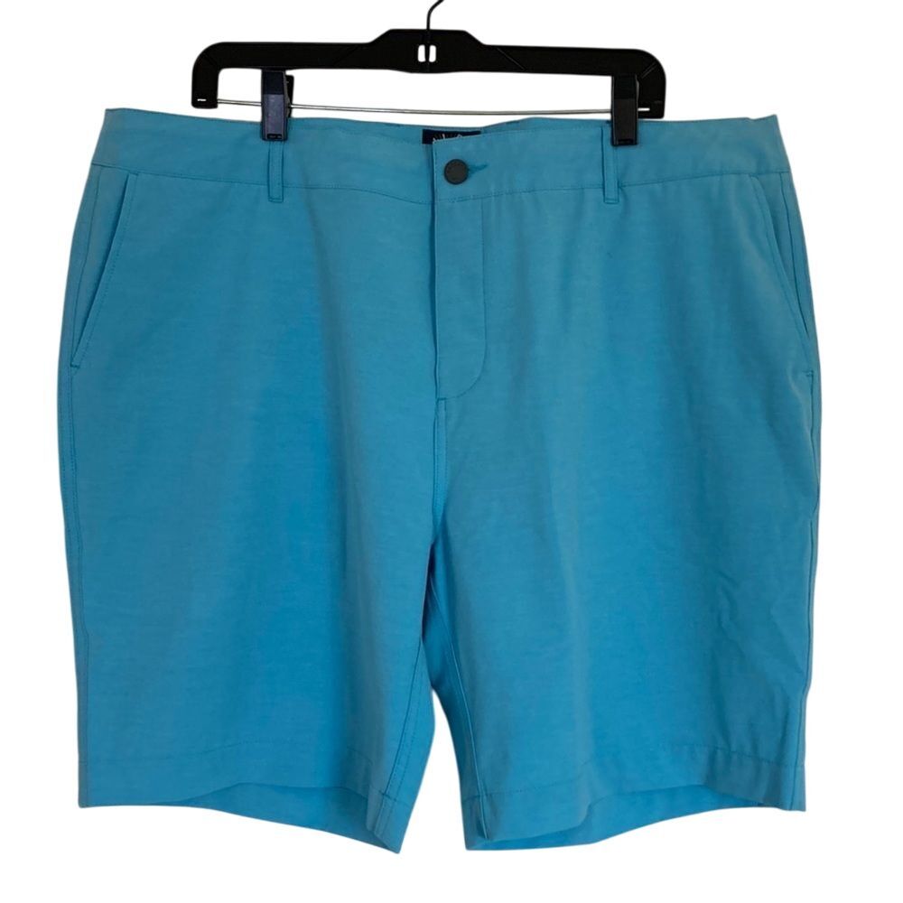 Faherty Shorts Mens 42 All Day Blue 9"‎ Inseam Pockets MSC0012